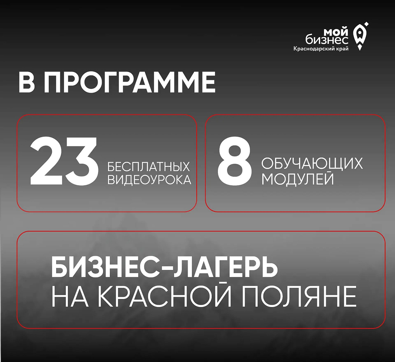 Продолжается прием заявок на новую услугу в формате онлайн-курса
